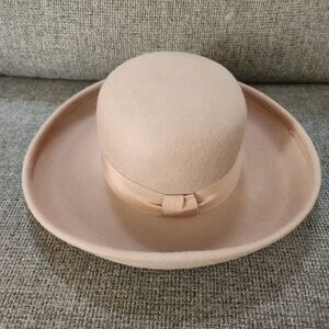 Street Smart 100% Wool Wide Brim Hat • Camel Neutral • Moldable • Made in USA